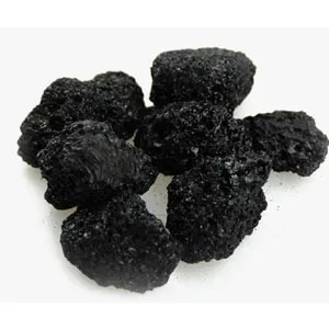 Cheveux humains carbonisés